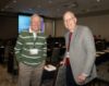 Sept 26, 2025  Alumni House: Left, Dr. Smith. Right, Dr. Powell.