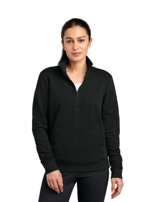 Picture of Nike Women's Club Fleece Sleeve Swoosh 1/2-Zip 