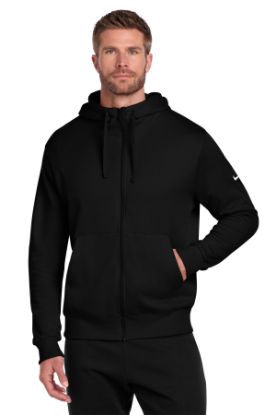 Picture of Nike Club Fleece Sleeve Swoosh Full-Zip Hoodie 