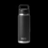 Picture of YETI 26 oz Water Bottle   WITH COLOR-BLOCKED STRAW CAP 